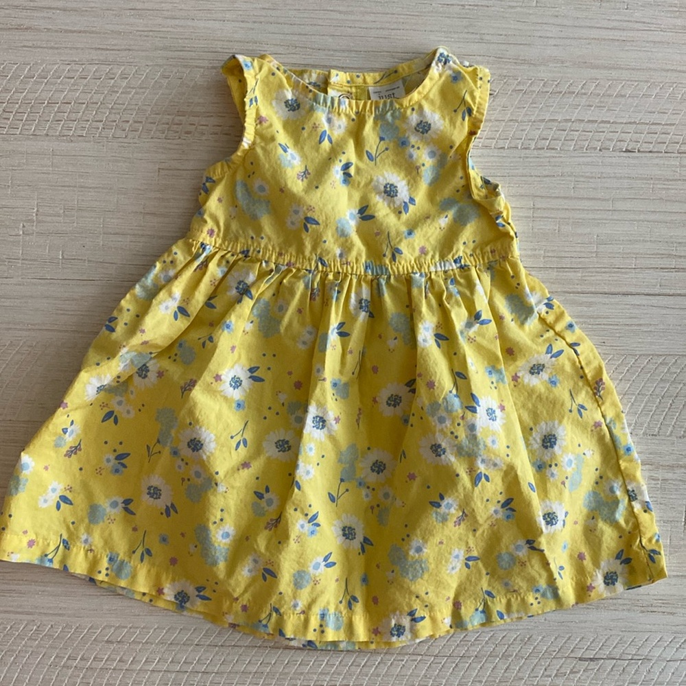 Carter’s 3-6 month yellow floral dress